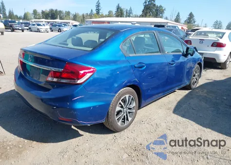 2014 Honda Civic Ex из США, поврежденный, VIN 19XFB2F81EE232568